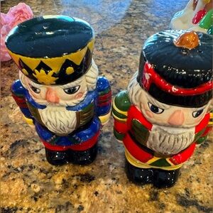 Salt and pepper Nutcrackers. New